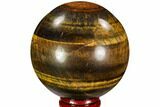 Polished Tiger's Eye Sphere #107308-1